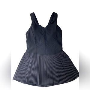 lululemon black peplum tank | Size 4